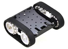 Pololu Zumo chassis kit - assembled with motors